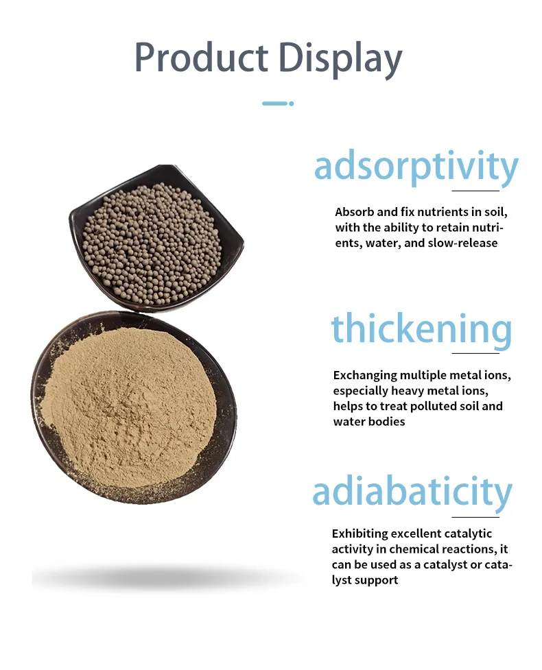 Attapulgite Calcium bentonite clay Well drilling Oilfield drilling mud powder Flame retardant White bentonite
