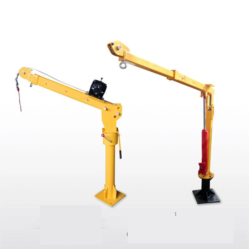 Jib crane 0.5/ 1/ 2 ton jib crane  lifting free standing post mounted folding jib crane for pickup truck