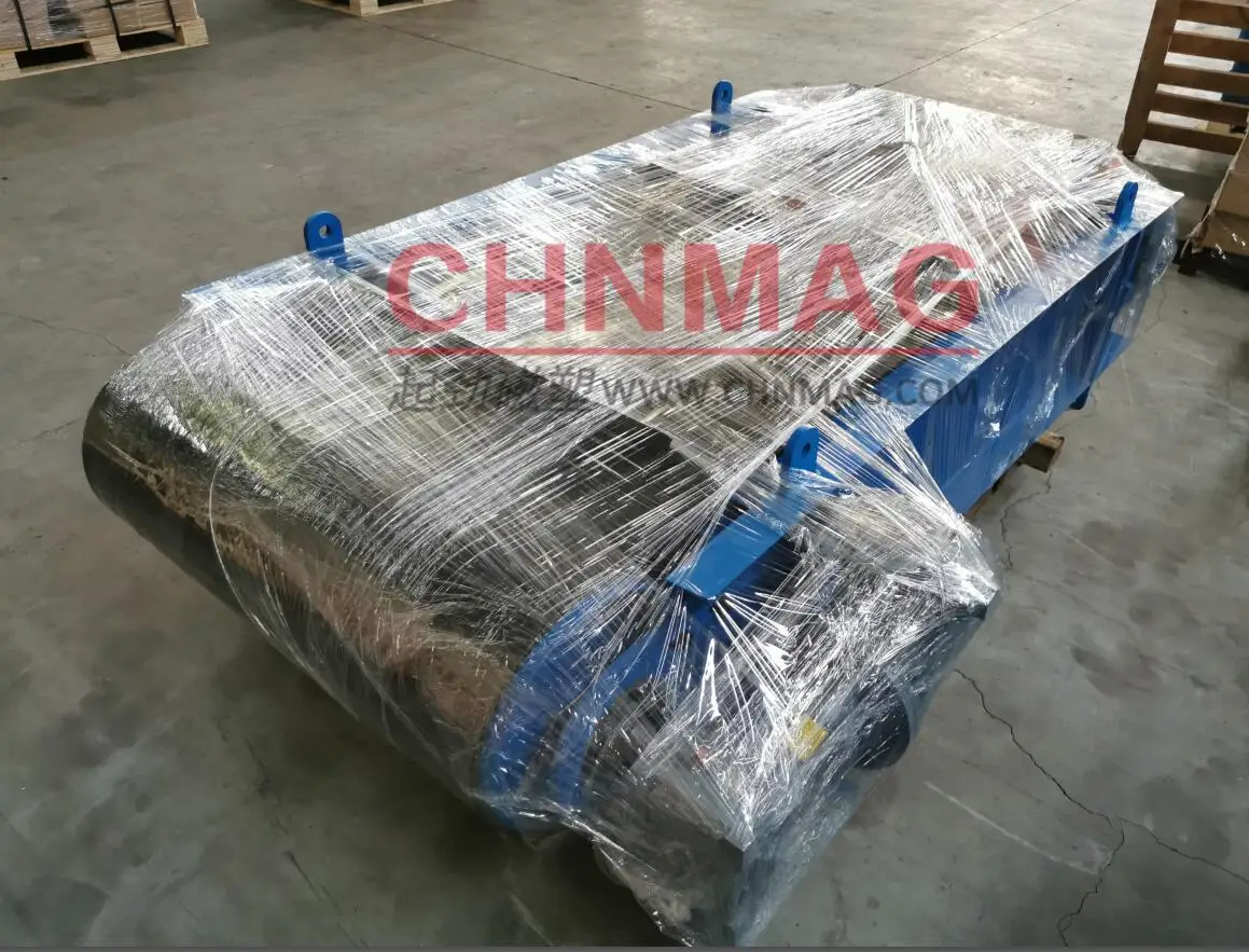 China supplier magnetic iron separator for conveyor belt