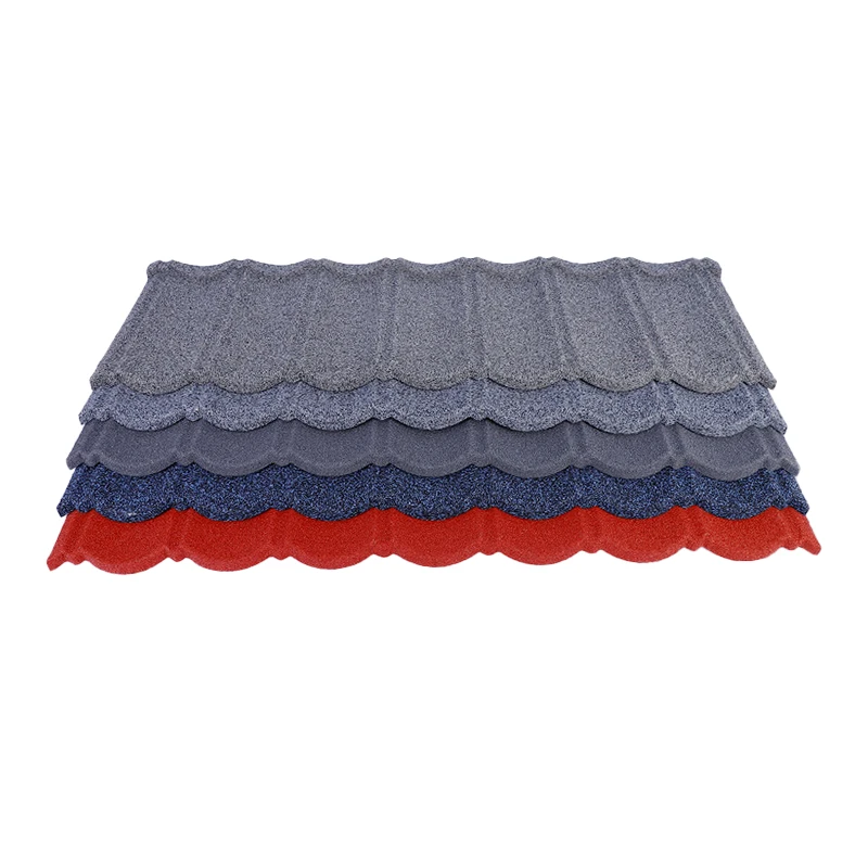 House Building Material Corrugated Galvalume Stone Coated Steel Roof Tile Stone Coated Metal Roofing Sheet