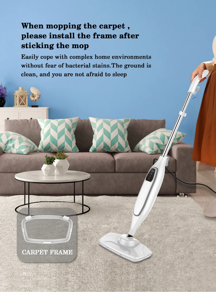 Wet Dry Vacuum Cordless Floor Cleaner and Mop  New design Electric Portable Steam Clean Machine