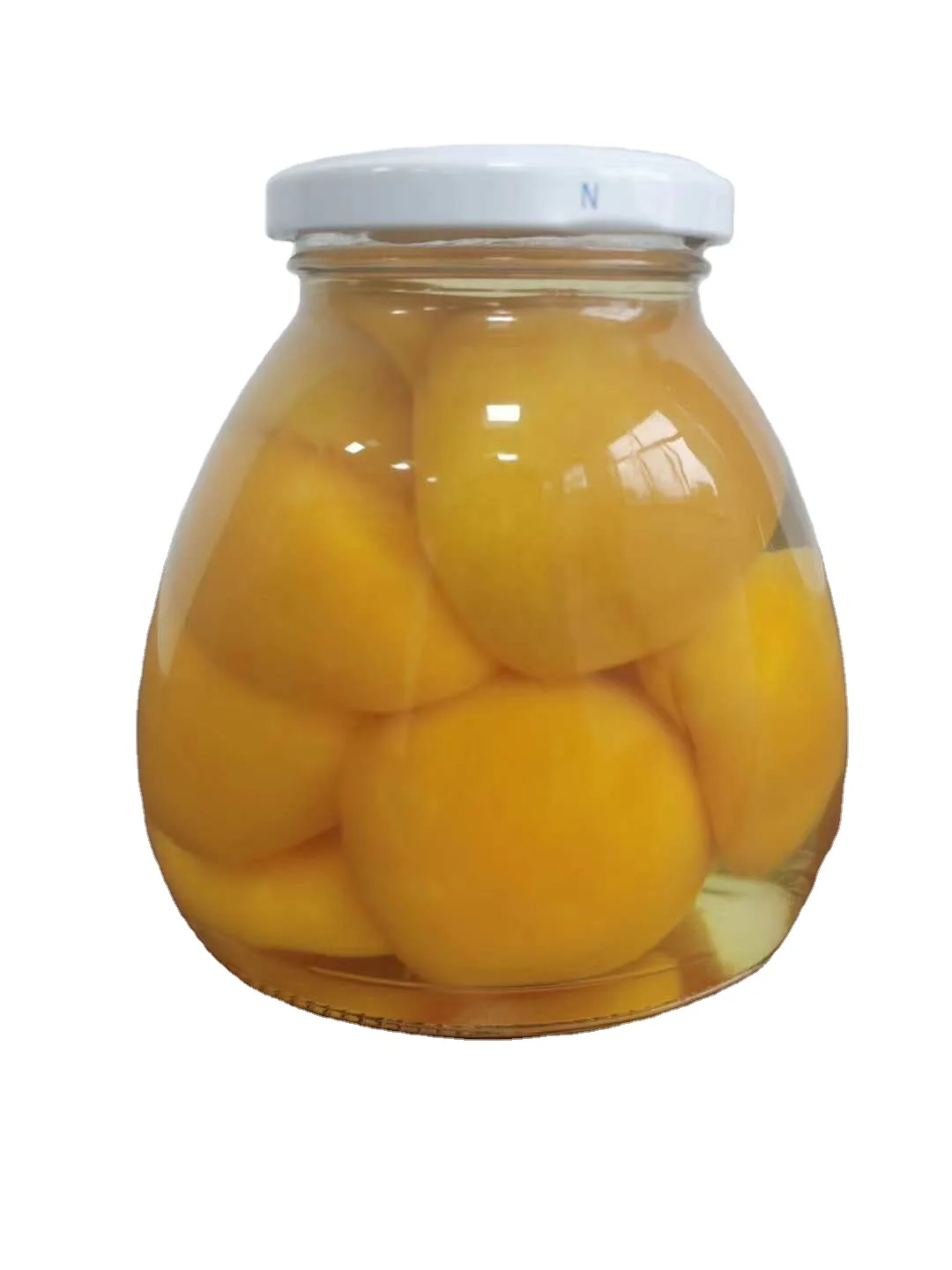 canned yellow peach halves in light syrup/in heavy syrup 820g/d.w.460g