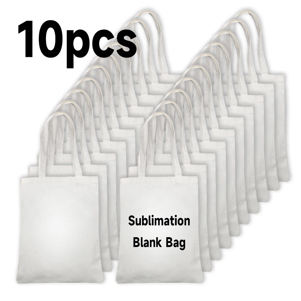 MIDA Wholesale Custom Print Logo Cheap Reusable Shopping Bags Plain White Blank Cotton Canvas Tote Bag With Customized