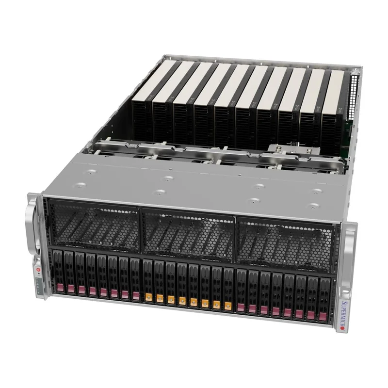 Новое поступление оригинальный новый GPU A + сервер AS -4125GS-TNRT1 AMD EPYC 4U крепление на стойку супер H13DSG-O-CPU материнская плата высокая производительность