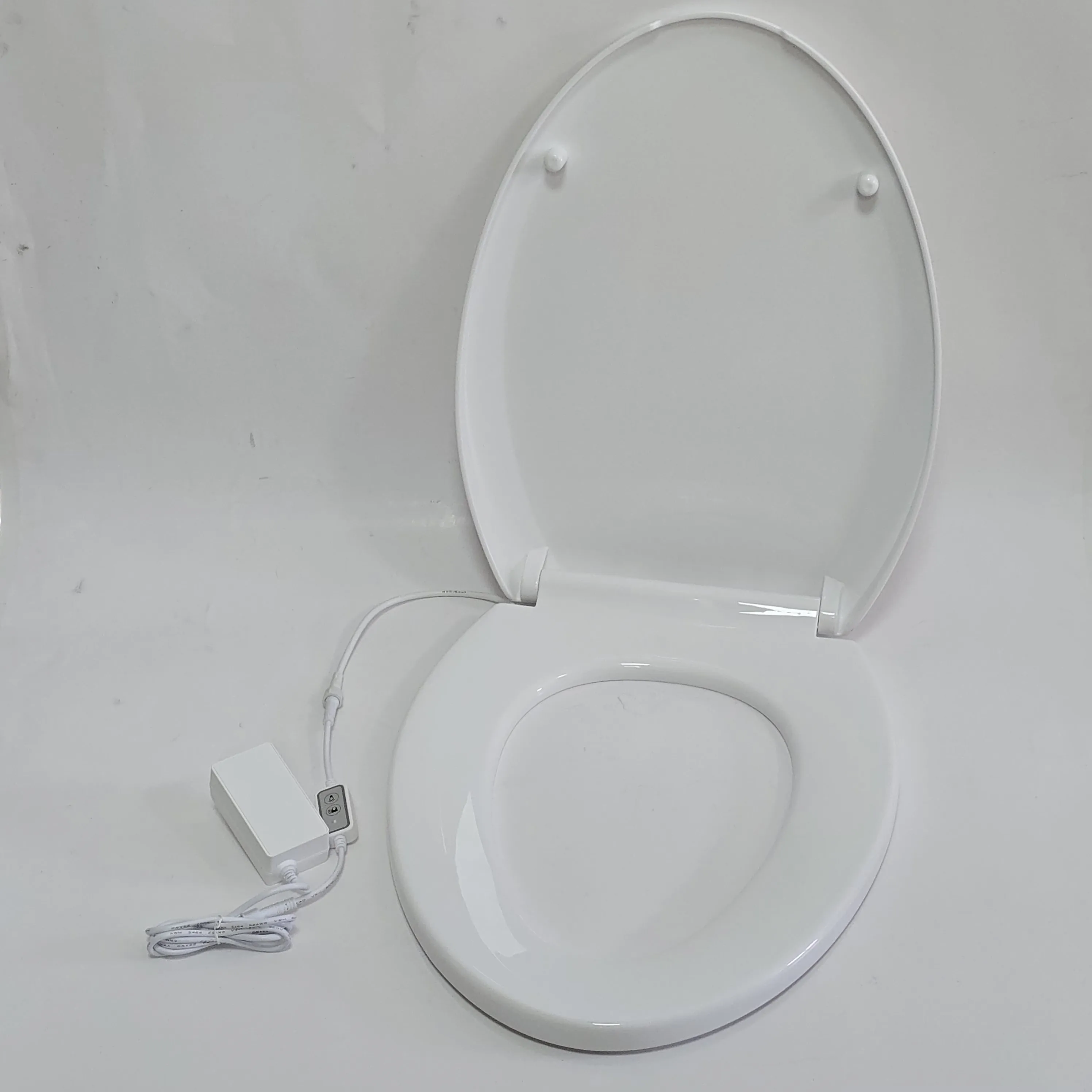 Slow Fall Design Heating Cover Plate With LED Night Light For Easy Night Rise