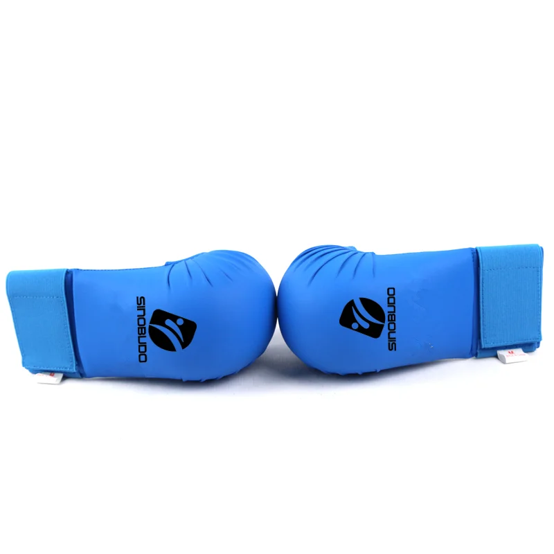 High Quality WKF karate glove wkf pu leather karate glove competition