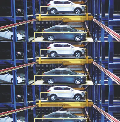 Full Automatic Car Stack Parking System Automatic Vertical Storage Equipment