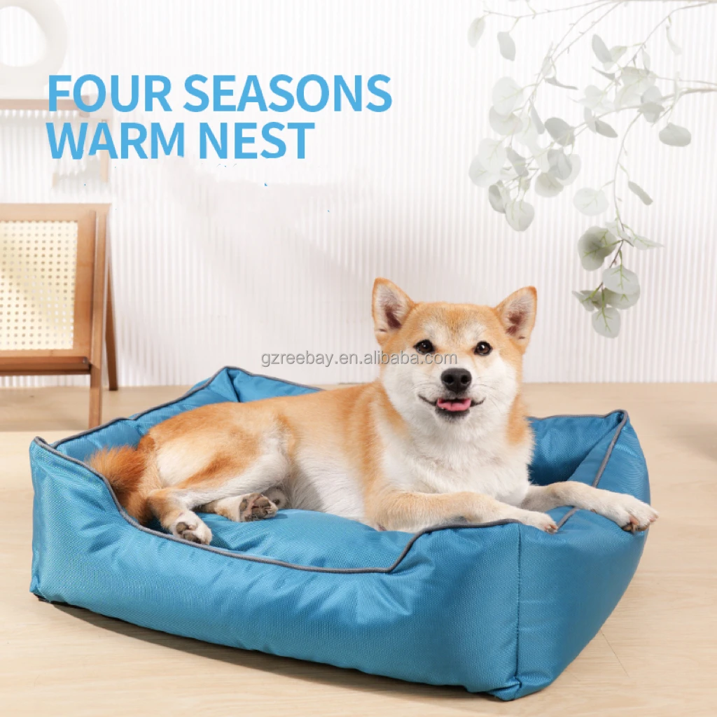 Removable Waterproof Tear Resistant Washable Pet Dog Bed Luxury Cushion Comfort Cozy Calming Pet beds For Dog And Cat