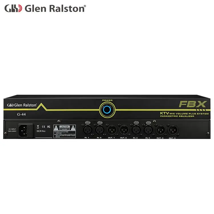 Glen ralston G44 оборудование для обработки сигналов аудио система Процессор подавитель обратной связи