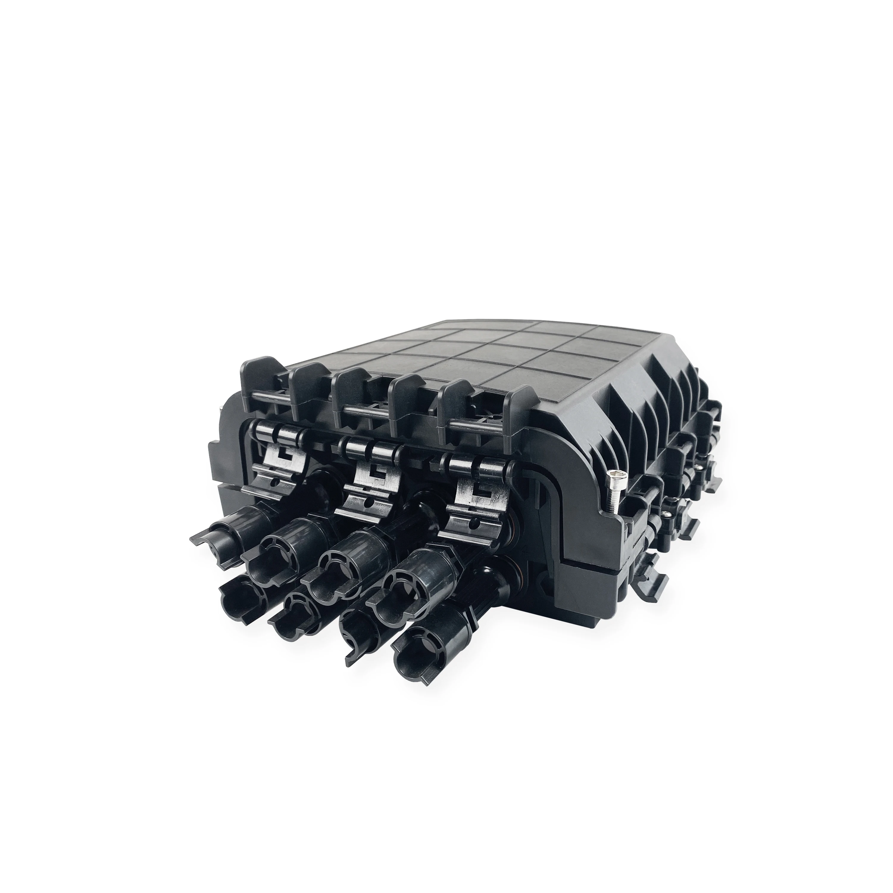 Waterproof IP68 Fiber Optic Distribution and Splice Closure Box Ideal for Drop Cable with 1x16 PLC Splitter Compatibility