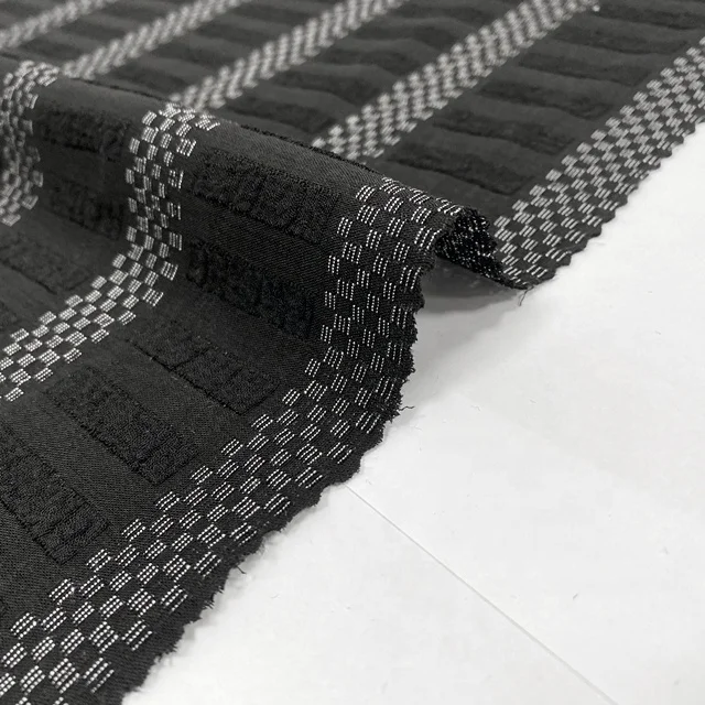 ABAYA FABRIC MANUFACTURER SUPPLY Factory Price  Wholesale Muslim Clothing Korean Black Polyester Internet Fabric Abaya