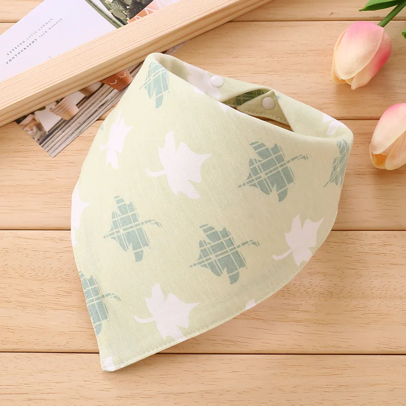 South Korea wholesale 100% cotton dog bandana Floral printed Triangular pet bandana