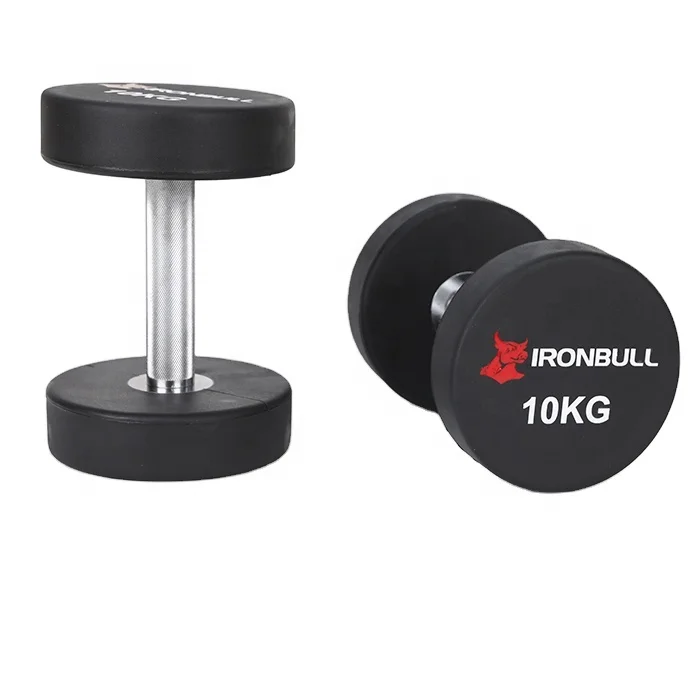 Durable Gym Dumbbells in kg Urethane and Dumbbell Set with Rack