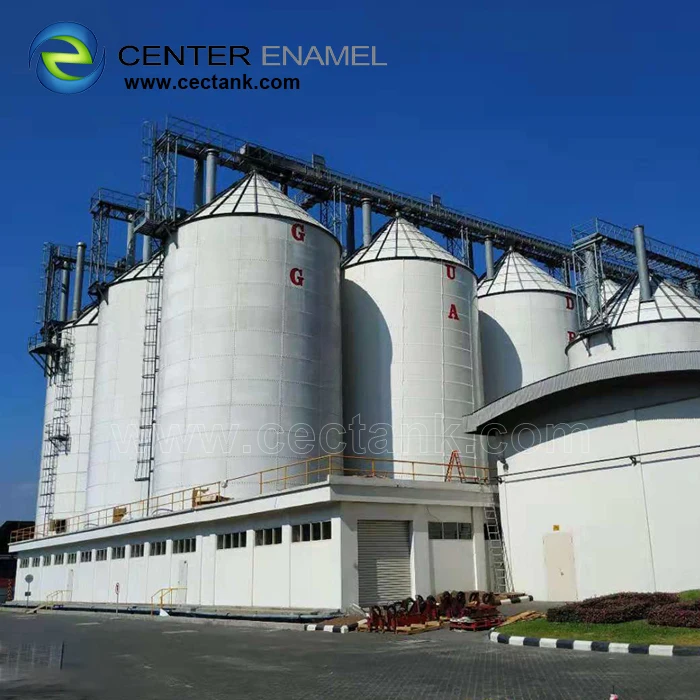 enamel bolted tank used as grain silos prices
