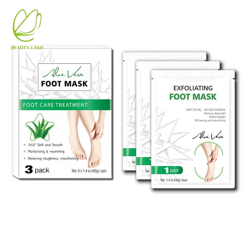 Delicate Nourish Foot Mask Feet Dead Skin Whitening Moisturizing Remove Excess Hot Foot Care Foot Mask