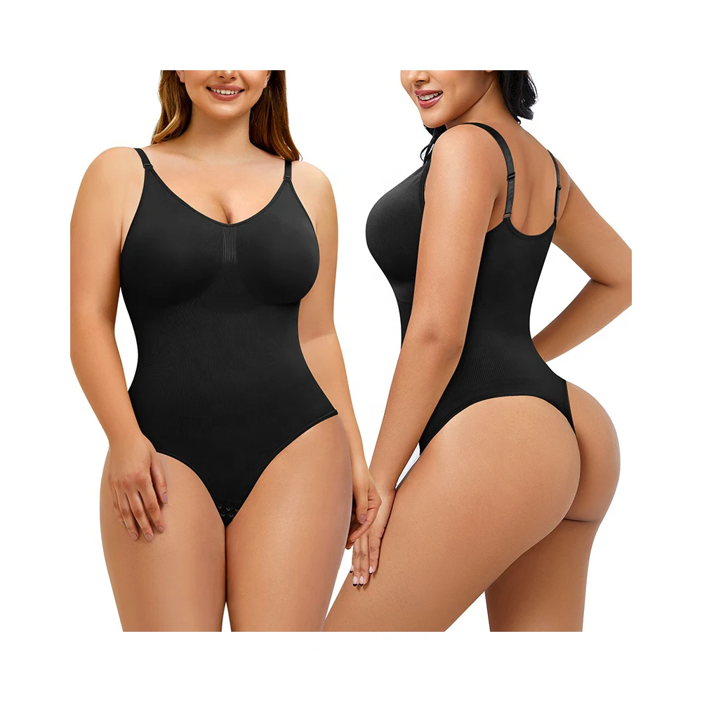 Bodysuit Women Shapewear Tummy Control Butt Lifter Body Shaper Smooth Invisible Under Dress Slimming Underwear