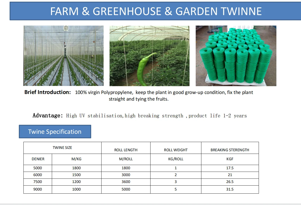 Garden twine