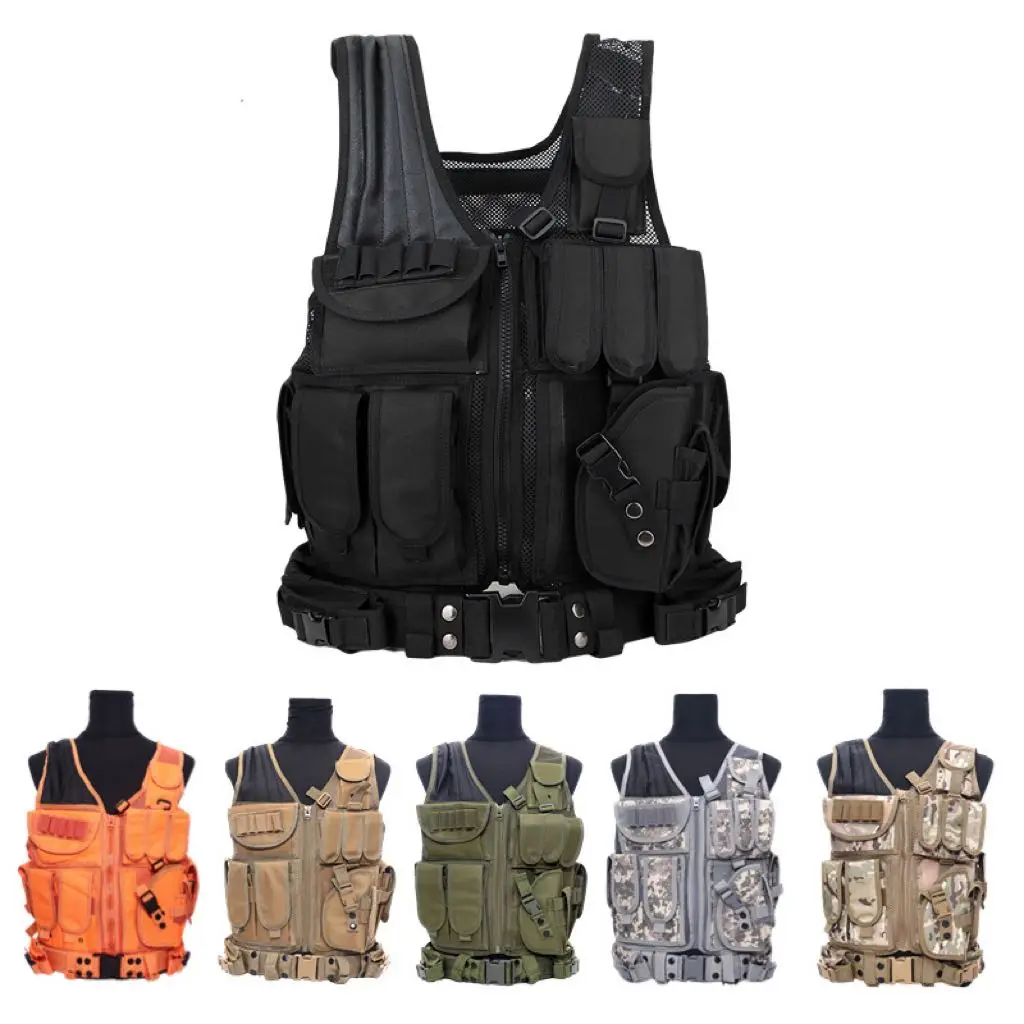 New Trend Outdoor Training Vest Low Price Modular Plate Carrier Vest Multi-purpose Mesh Tactical Vest