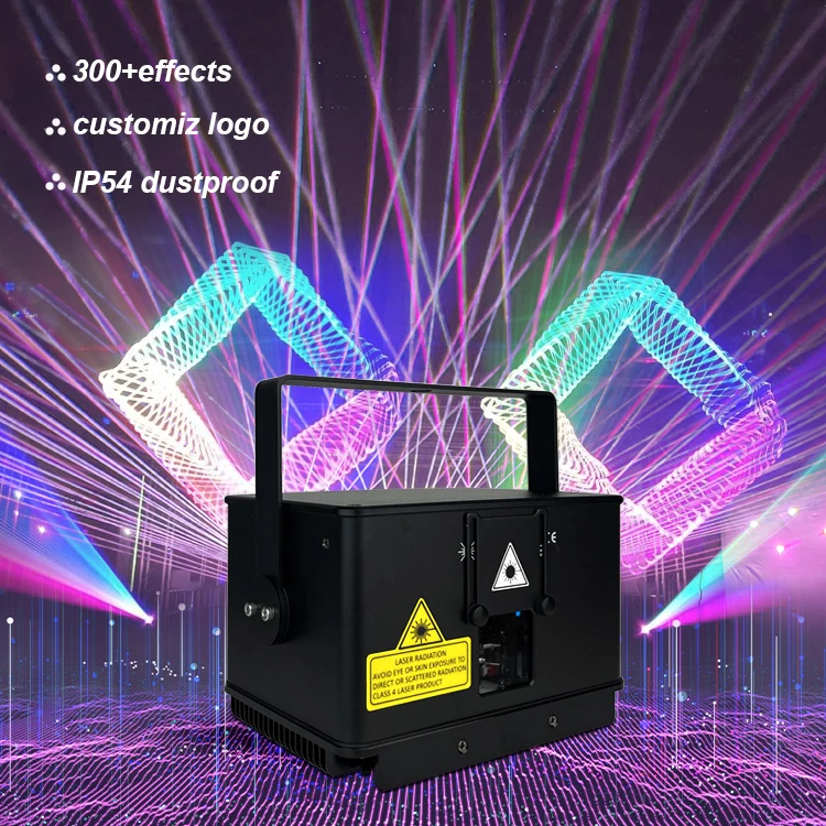 Best Effect Sky 3d Animation Disco Dj Stage Lights Rgb Laser Projector