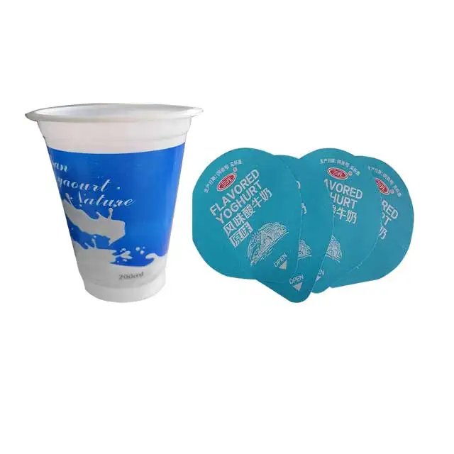 Coating PP lacquer heat sealing any material disposable cup AL foil lid