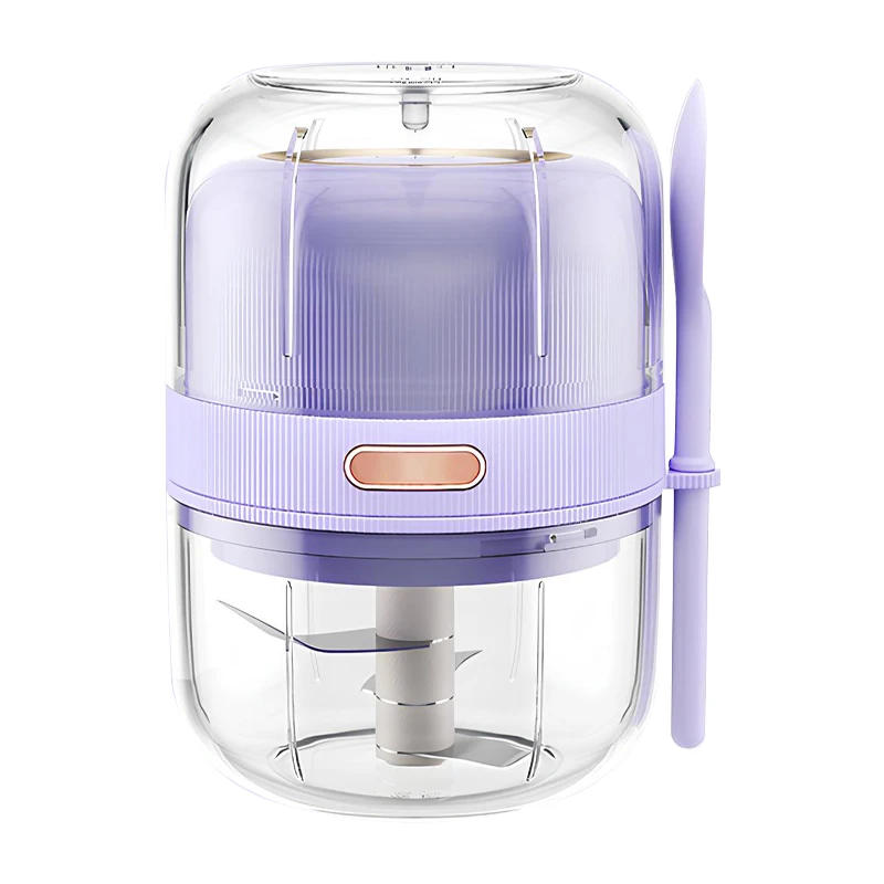 New Portable Vegetables Chopper Wireless 1300mAh Battery Onion garlic chopper 100ml Capacity Charging 2h Working 180 times