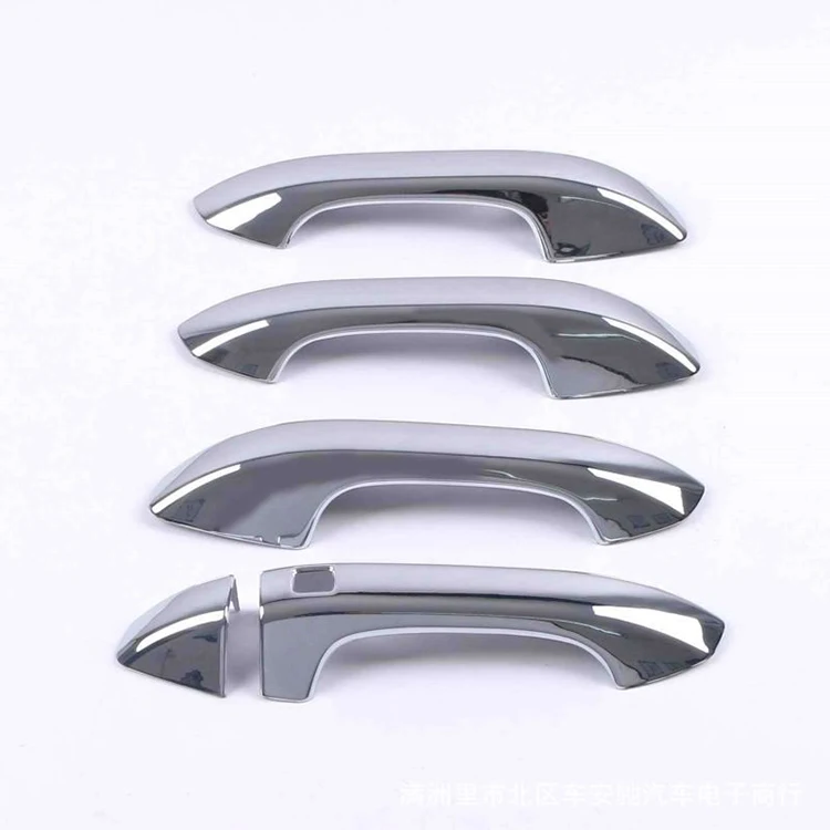 Car Door Handle Cover Bowl Scratch Protector Carbon Fiber Stickers Car Auto Accessories Protection Strip For Kia K3 2019+