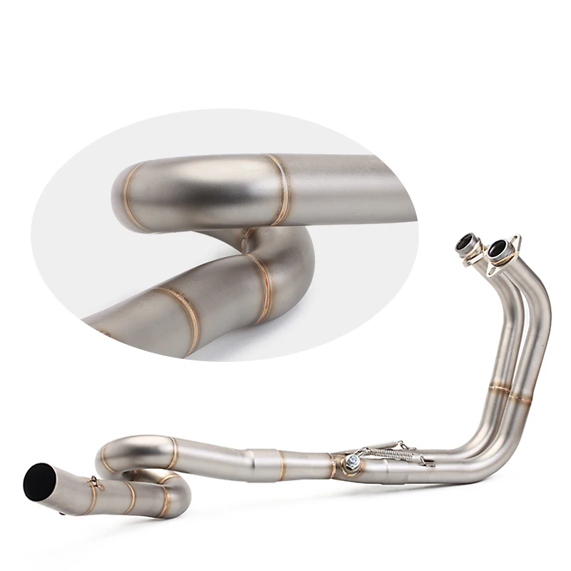 Performance Exhaust For Kawasaki Ninja 400 Exhaust Pipe Stainless Steel Ninja400 Z400 Header Exhaust Muffler Slip ON Down Pipe