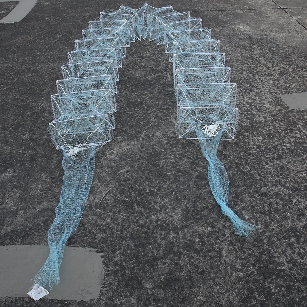 New Products Nylon PE Mesh Aquaculture Trap Multifilament Net Fishing Cage