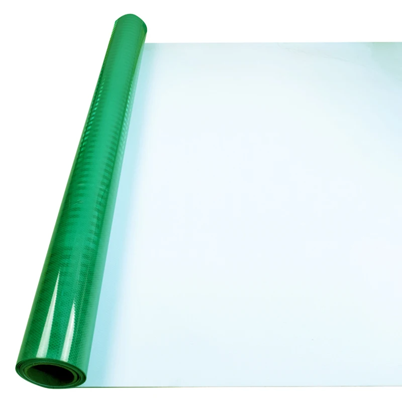 Green Waterproof Engineering Grade Prism Film  EGP PET  Reflector Sheeting  Reflective Sticker  Sheeting Roll