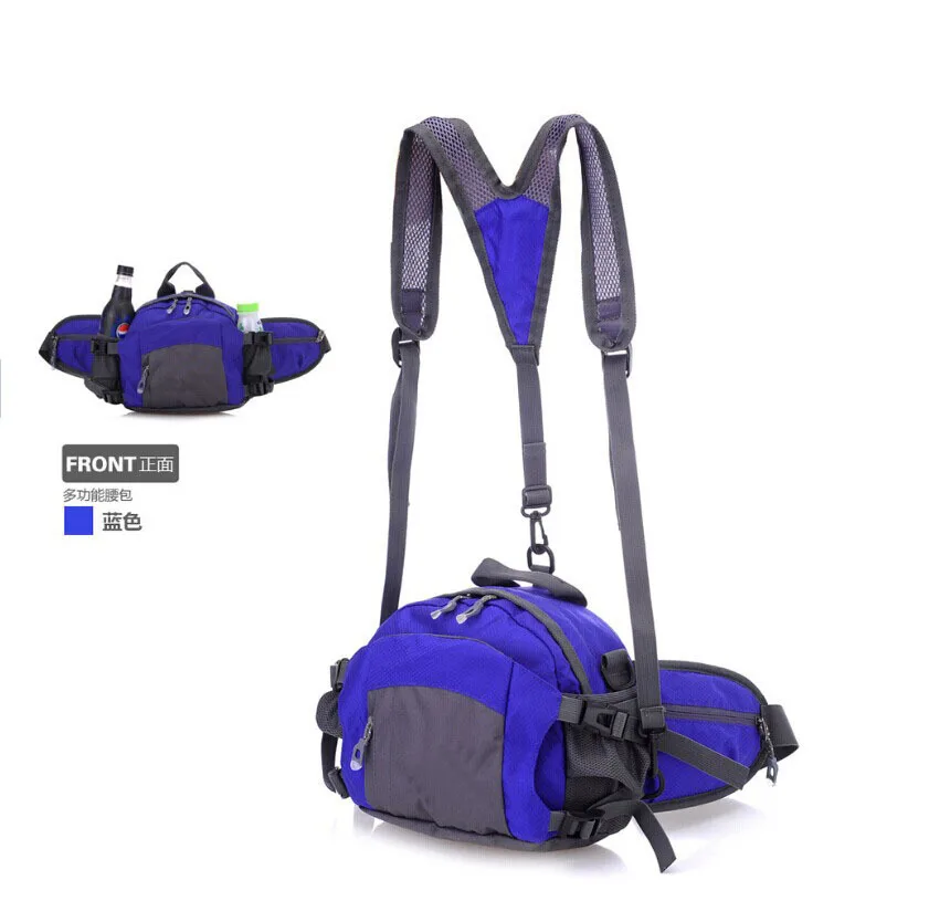 2019 Functional Outdoor sport nylon waist bag fanny pack