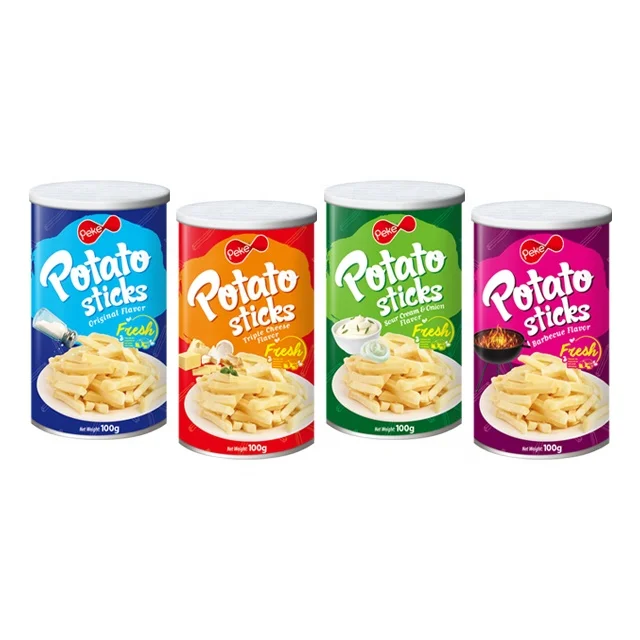 Vacuumed Fried French Fries Potato Snacks potato stix Healthy snacks Private label potato sticks