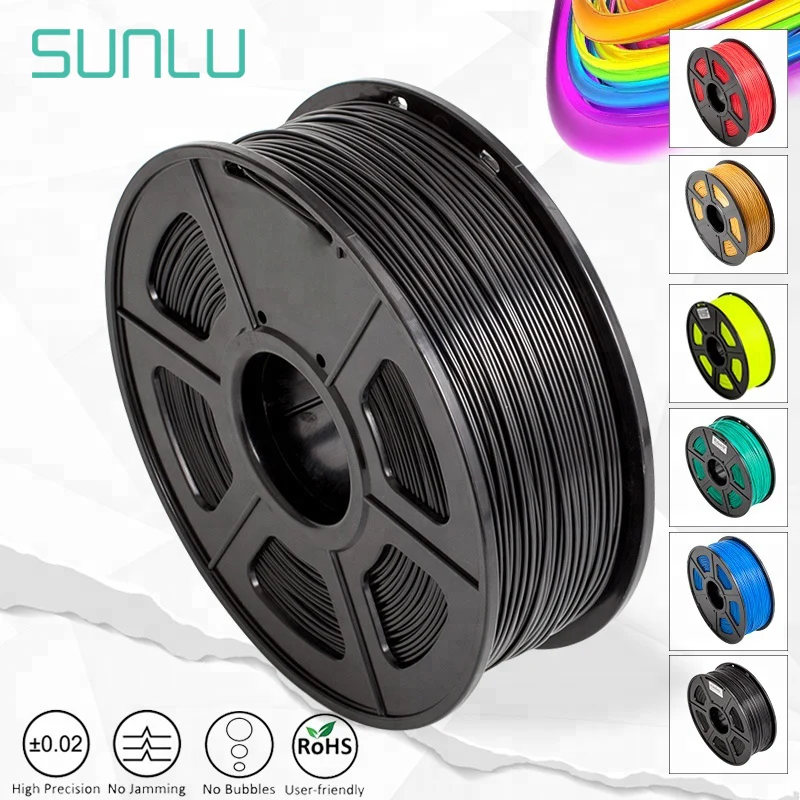 Нить Sunlu 3D 1,75 Pla Abs 1,75 мм для нити для 3D-принтера Fdm