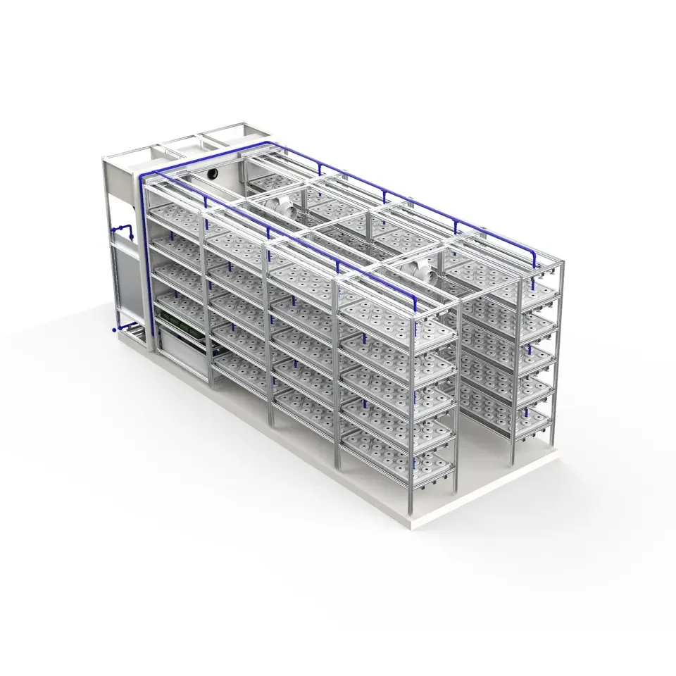 Pro-Leaf Fully automated turnkey system microgreen/strawberry/herb/lettuce/Medicinal materials/mushroom/canna container farm
