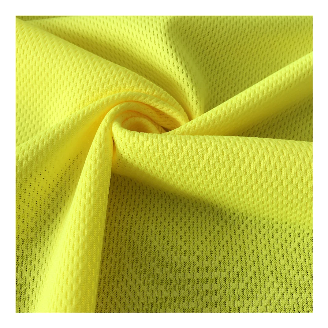 js001  Supplier Dry Polyester Athletic Eicking Jersey Birdeye Mesh Fabric