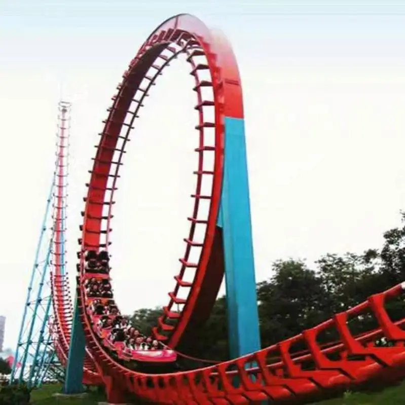 Thrill Rides Amusement Park Big Roller coaster for Sale