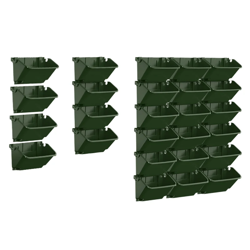 Preferential sales Indoor and outdoor garden vertical hydroponic system Hang on a vertical wall planter pot