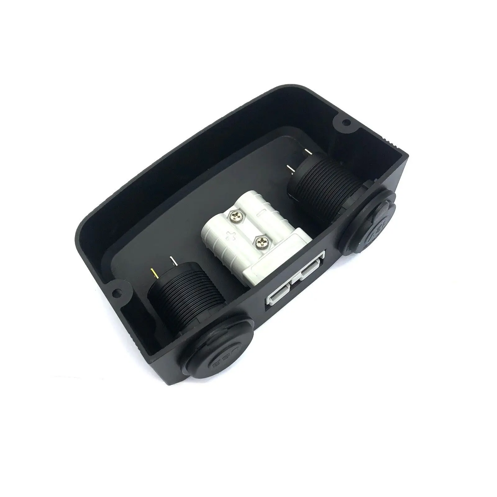 Tent housing for Anderson Connector Plug with USB sockets