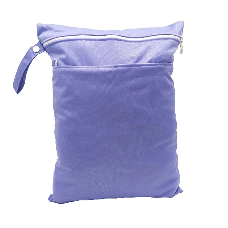 Multi Purpose Accessories Unisex Custom Brand Logo Name Traveler Nappy Organizer Pouch Diaper Wet Dry Bags