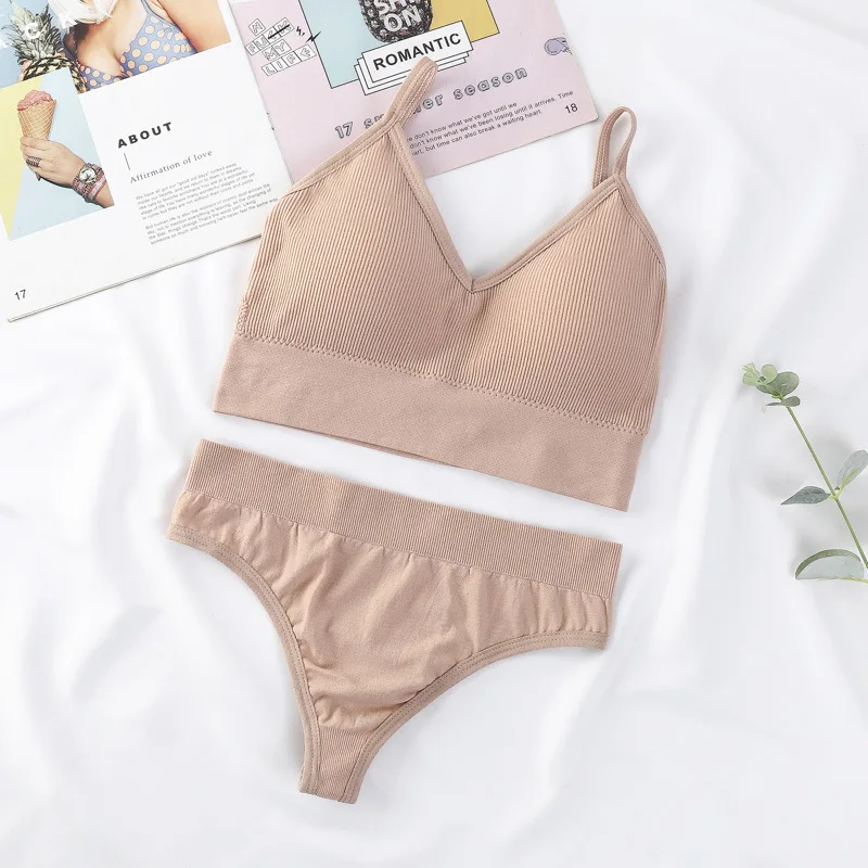 ladies bra and underwear panty set support ladies pants and bras wireless push up bra and panties sets