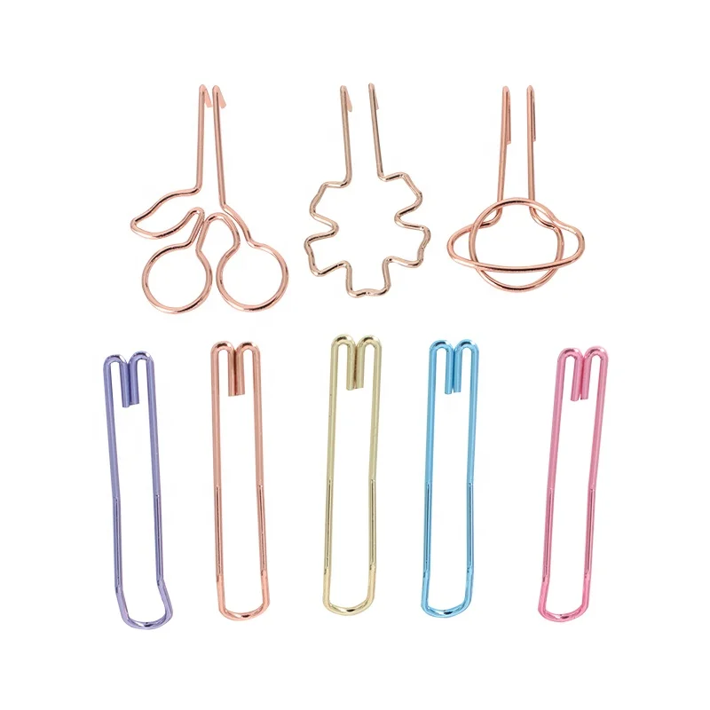 Manufacturers supply Metal pen clips Pen button customize variety of shape fancy pen clip