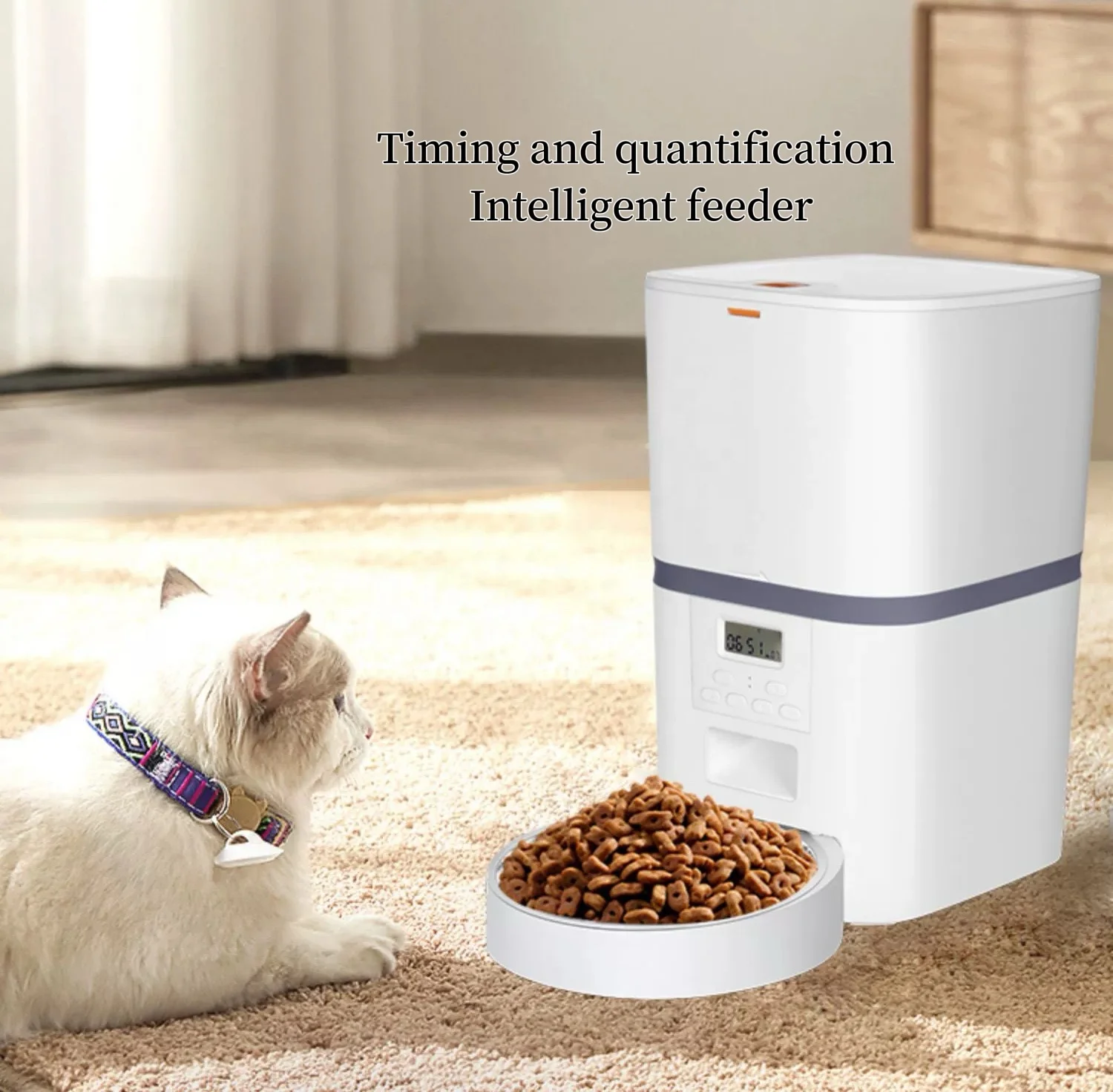 Best selling wholesale cats food feeder dog smart automatic pet feeder