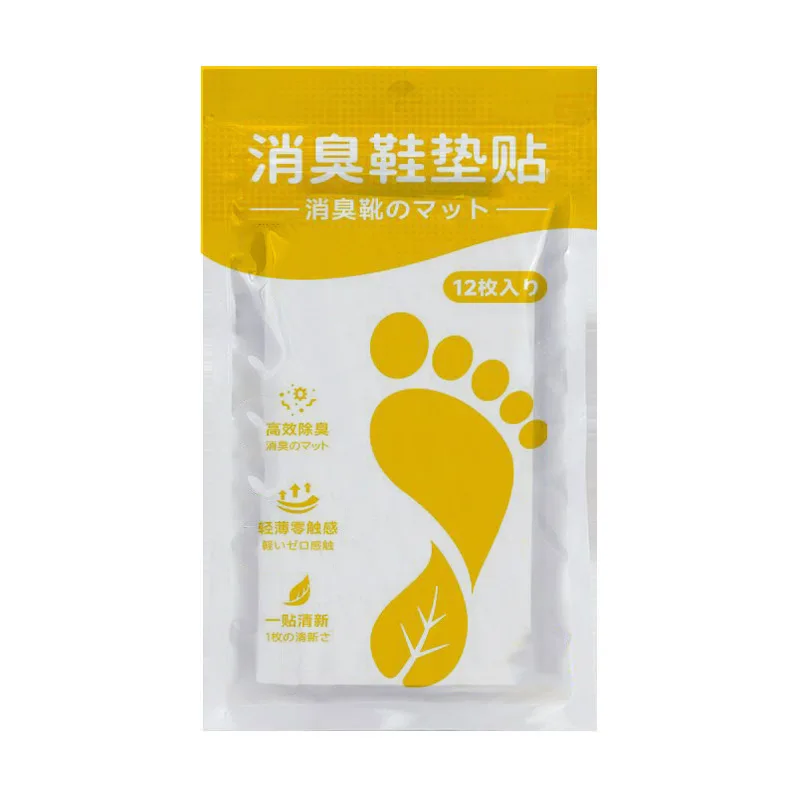 Shoe Deodorant Stickers Foot Odor Basketball Sport Shoes Fragrance Insoles Foot Soles Self-adhesive Palm Pad Deodorant Stickers