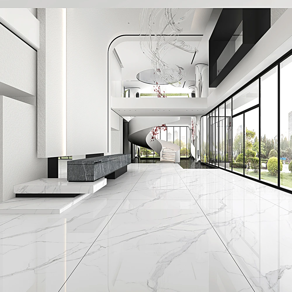 China Factory Professional Wholesale Calacatta Marble Slabs Sintered Stone Porcelain Slabs Ceramic Tiles 1600x3200mm