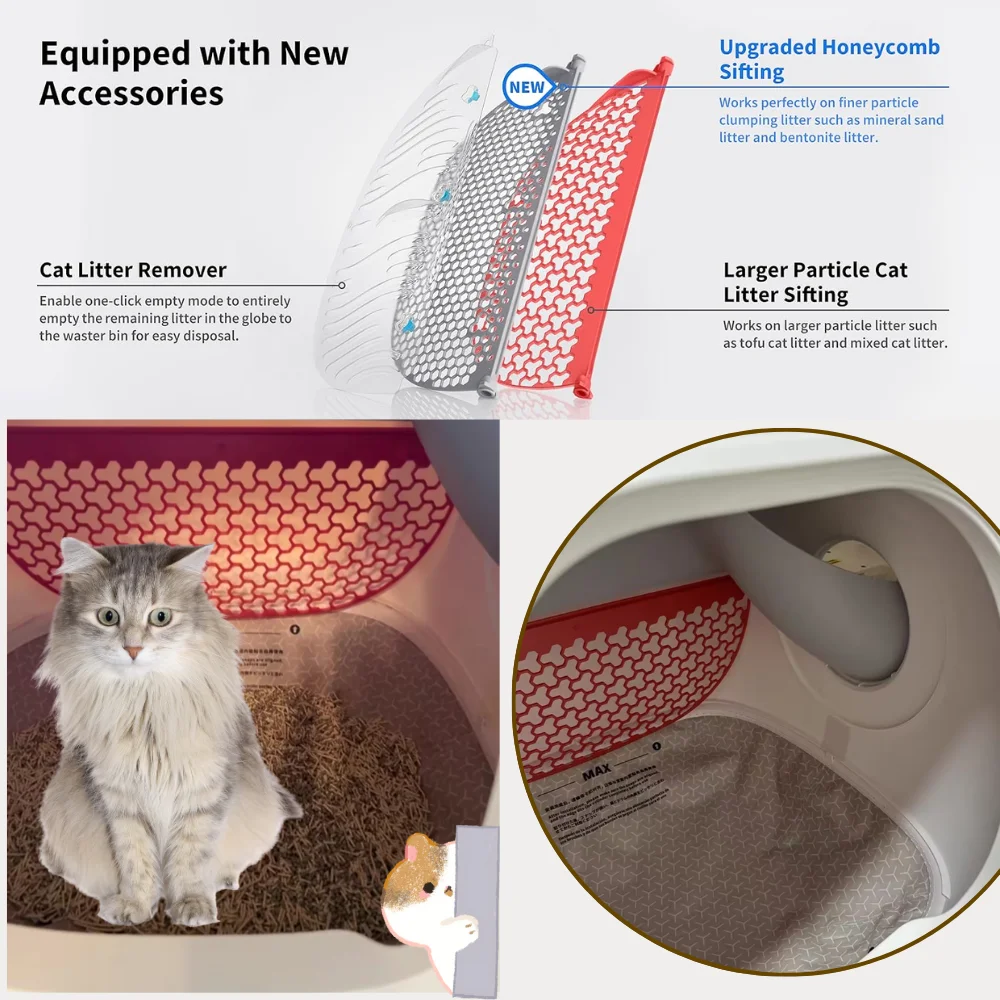 PETKIT Smart Self Cleaning Cat Litter Box Automatic App Control Cat Toilet Air Purifier Spray