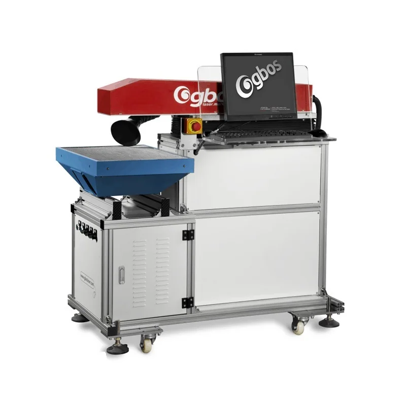 GBOS 3D laser cutting engraving machine with high precision 60A lazer engraving machine reflective tape webbing woven label