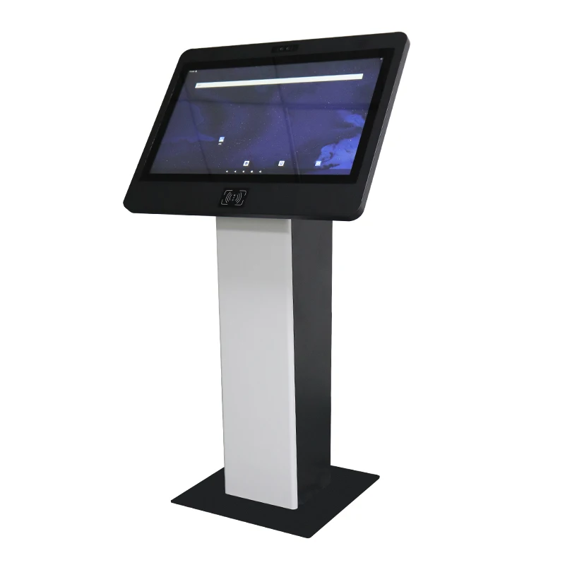 Customized 32 inch Android OS floor standing digital advertising display touch screen kiosk information kiosk way finding kiosk