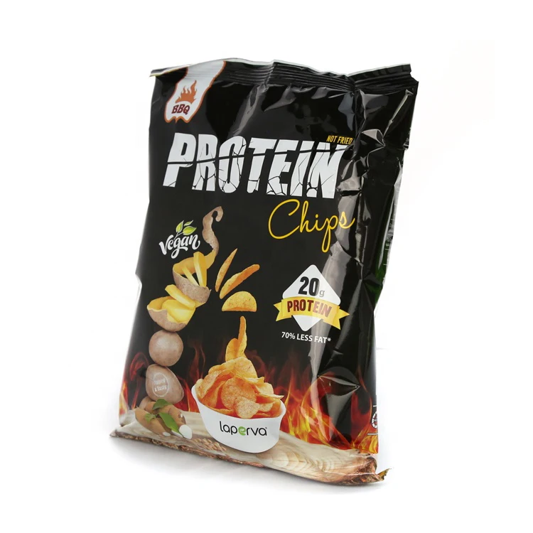 laperva potato protein chips barbeque flavored fiber rich protein chips