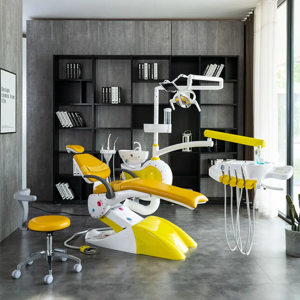 Italy Safety A10 Dental Instrument Gnatus Complete Eurodent Dental Dentist Unit Chair With Oral Therapy Sets