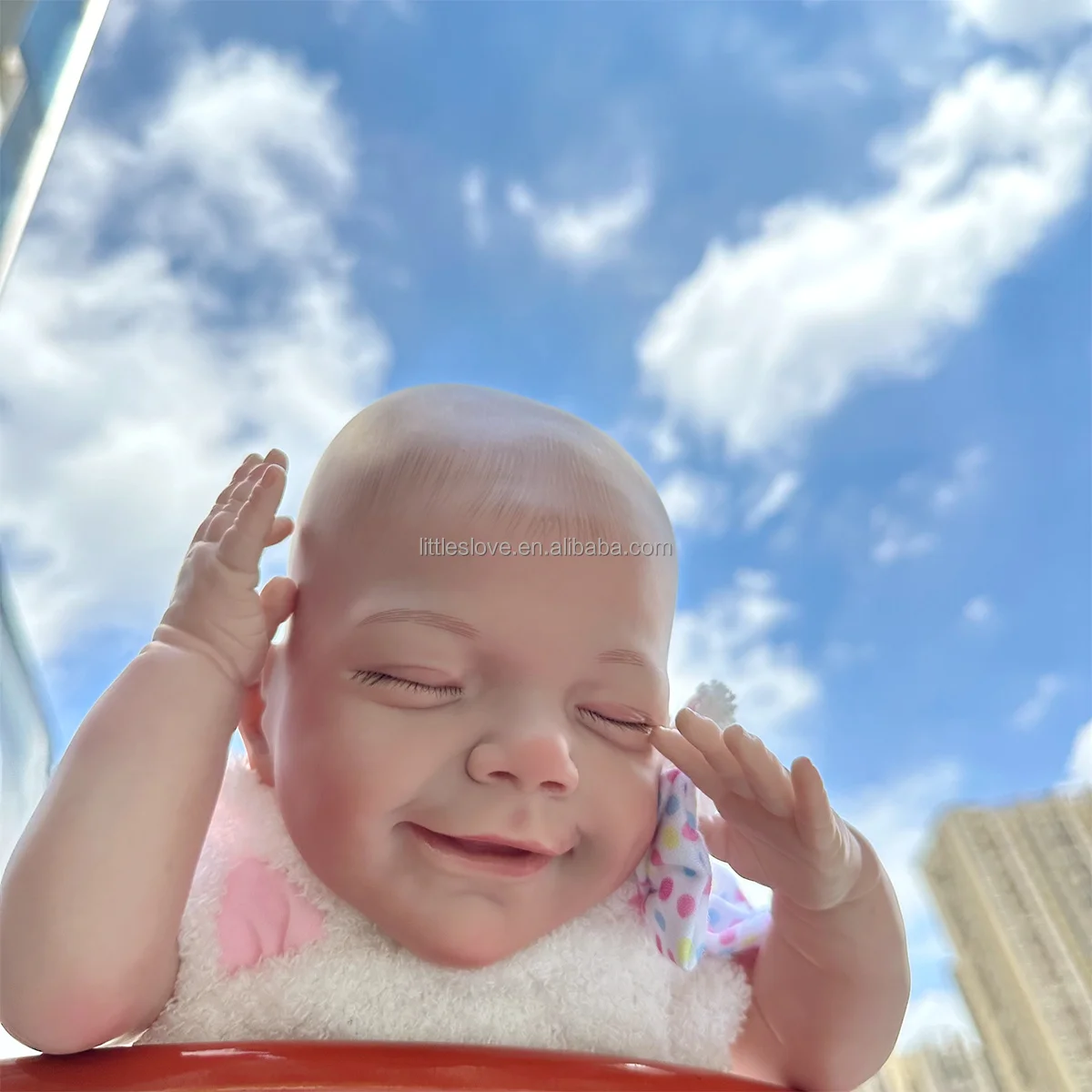 Wholesale 17 Inch Reborn Doll Real Baby Dolls Bebe Newborn Reborn Baby Dolls Soft Silicone Realistic Reborn Baby For Gift