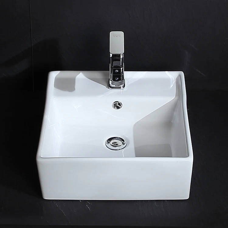 2023 New Arrival Product Sanitary Art Bathroom Basin Sink Ceramic Countertop Wash Basin For School Toilet